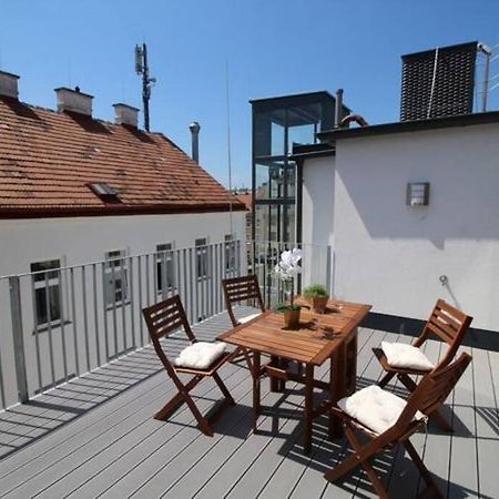 Luxury 2-Floor Rooftop Apartment With Terrace In The City Center Wien Eksteriør bilde